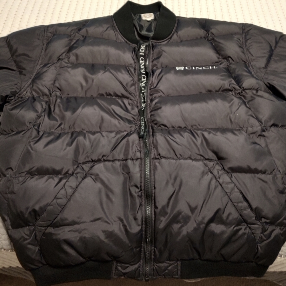 Cinch goose down jacket